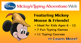 Disney: Mickey's Typing Adventure Web